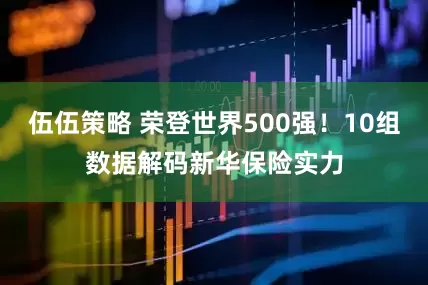 伍伍策略 荣登世界500强!10组数据解码新华保险实力
